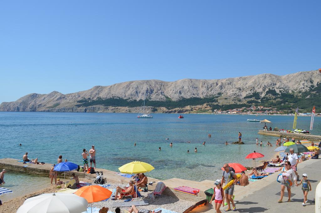Apartment Sandi Baška Eksteriør billede